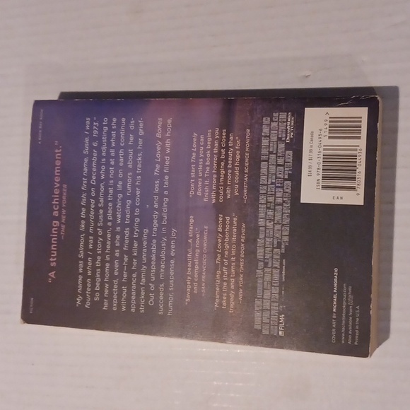 $4 Add-on "The Lovely Bones" by Alice Sebold - Paperback Novel - Picture 2 of 8